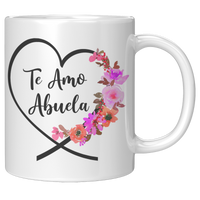 Load image into Gallery viewer, Abuela_Gift_Abuela_Mug_Abuela_Coffee_M_11oz_White_RH_Mockup.png

