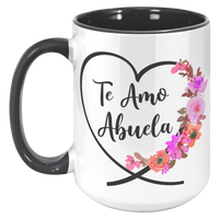 Load image into Gallery viewer, Abuela_Gift_Abuela_Mug_Abuela_Coffee_M_15oz_Accent_LH_Black_Mockup.png
