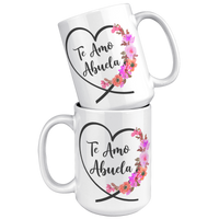 Load image into Gallery viewer, Abuela_Gift_Abuela_Mug_Abuela_Coffee_M_15oz_White_Stacked_Mockup.png
