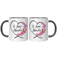 Load image into Gallery viewer, Abuela_Gift_Abuela_Mug_Abuela_Coffee_M_FrontBack_Black_Mockup.png

