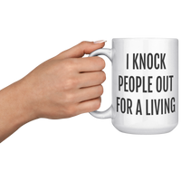 Load image into Gallery viewer, Anesthesiologist_Mug_Anesthesiologist_G_15oz_White_LH_Model_Mockup.png
