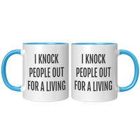Load image into Gallery viewer, Anesthesiologist_Mug_Anesthesiologist_G_FrontBack_Blue_Mockup.png
