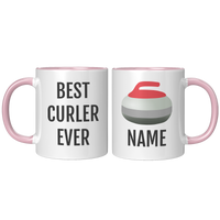 Load image into Gallery viewer, Best_Curler_Ever_Mug_FrontBack_Pink_Mockup.png
