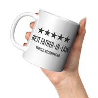 Load image into Gallery viewer, Best_Father-In-Law_Mug_11oz_White_LH_Model_Mockup.png

