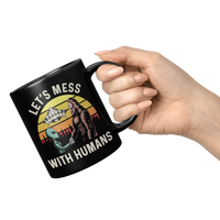 Load image into Gallery viewer, Bigfoot_Gifts_Bigfoot_Mug_Bigfoot_Coff_11oz_Black_RH_Model_Mockup.png
