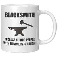 Load image into Gallery viewer, Blacksmith_Gift_Funny_Blacksmith_Mug_B_11oz_White_RH_Mockup.png
