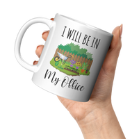 Load image into Gallery viewer, CG-Gardening_Mug_-_I_Will_Be_in_My_Offic_11oz_White_LH_Model_Mockup.png
