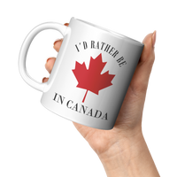 Load image into Gallery viewer, Canada_Mug_Canada_Coffee_Mug_Canada_Gi_11oz_White_LH_Model_Mockup.png

