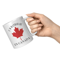 Load image into Gallery viewer, Canada_Mug_Canada_Coffee_Mug_Canada_Gi_11oz_White_RH_Model_Mockup.png
