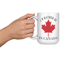 Load image into Gallery viewer, Canada_Mug_Canada_Coffee_Mug_Canada_Gi_15oz_White_LH_Model_Mockup.png
