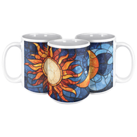 Load image into Gallery viewer, Celestial_Full_Wrap_Mug_15ozWhiteMug3pcTriangleView_Mockup.png
