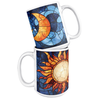 Load image into Gallery viewer, Celestial_Full_Wrap_Mug_15ozWhiteMugStacked_Mockup.png
