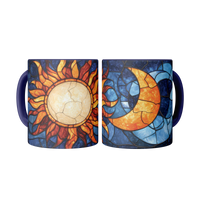 Load image into Gallery viewer, Celestial_Full_Wrap_Mug_2_Mugs_Mockup.png
