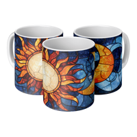 Load image into Gallery viewer, Celestial_Full_Wrap_Mug_3pc_Triangle_View_Mockup.png
