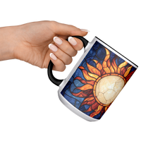 Load image into Gallery viewer, Celestial_Full_Wrap_Mug_Lifestyle_LH_Raised_Angle_Mockup.png
