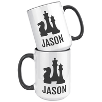 Load image into Gallery viewer, Chess_Mug_Personalized_Chess_Gift_Ches_15oz_Accent_FrontBack_Black_Mockup.png

