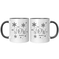 Load image into Gallery viewer, Christmas_Mug_Snow_Mug_Holiday_Mug_Wi_FrontBack_Black_Mockup.png

