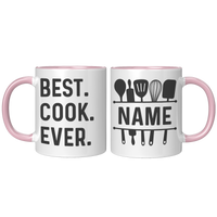 Load image into Gallery viewer, Cook_Gift_Personalized_Cook_Mug_Best_C_FrontBack_Pink_Mockup.png
