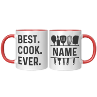 Load image into Gallery viewer, Cook_Gift_Personalized_Cook_Mug_Best_C_FrontBack_Red_Mockup.png
