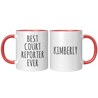 Load image into Gallery viewer, Court_Reporter_Gifts_Personalized_Court_FrontBack_Red_Mockup.png
