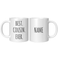Load image into Gallery viewer, Cousin_Gifts_Personalized_Cousin_Mug_B_11oz_White_FrontBack_Mockup.png
