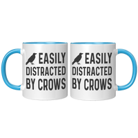 Load image into Gallery viewer, Crow_Gifts_Crow_Mug_Crow_Coffee_Mug_FrontBack_Blue_Mockup.png
