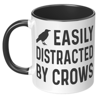 Load image into Gallery viewer, Crow_Gifts_Crow_Mug_Crow_Coffee_Mug_LH_Black_Mockup.png
