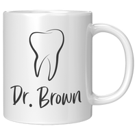 Load image into Gallery viewer, Dentist_Mug_Personalized_Dentist_Gift__11oz_White_RH_Mockup.png

