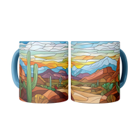 Load image into Gallery viewer, Desert_Mug_Stained_Glass_Desert_Coffee__2_Mugs_Center_Mockup.png
