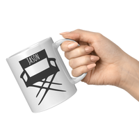 Load image into Gallery viewer, Director_Gift_Personalized_Director_Mug_11oz_White_RH_Model_Mockup.png
