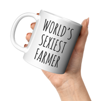 Load image into Gallery viewer, Farmer_Gift_Farmer_Mug_Farmer_Coffee_M_11oz_White_LH_Model_Mockup.png
