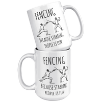 Load image into Gallery viewer, Fencing_Gifts_Fencing_Mug_Fencing_Coff_15oz_White_Stacked_Mockup.png
