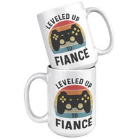 Load image into Gallery viewer, Fiance_Mug_Leveled_Up_to_Fianc_Gamer_15oz_White_Stacked_Mockup.png
