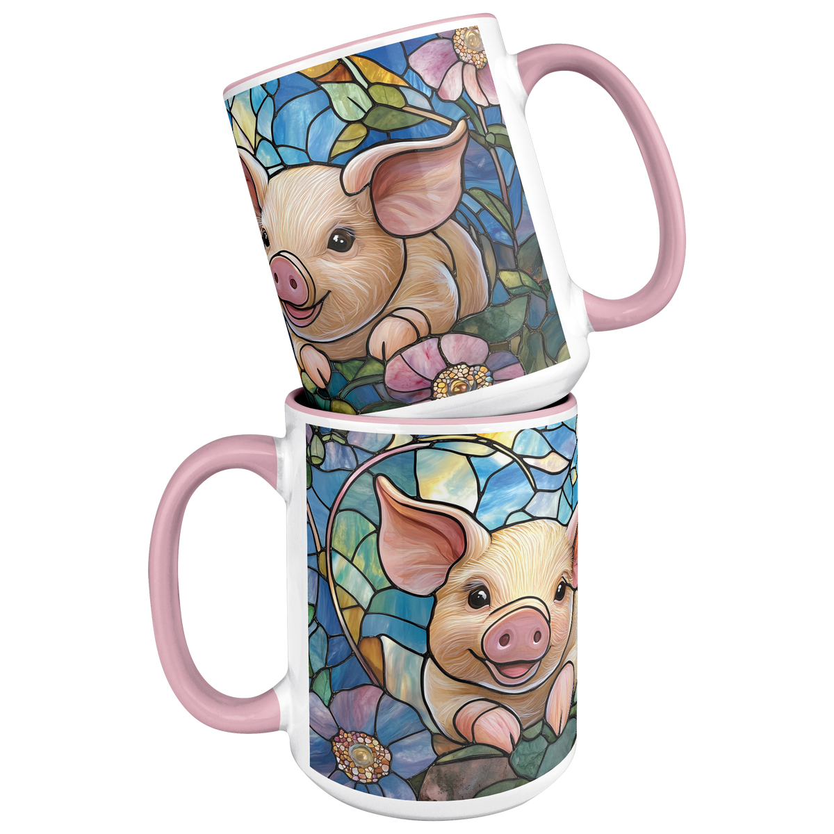 Floral_Pig_Stained_Glass_Mug_Stacked_Mockup.png