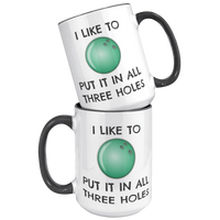 Load image into Gallery viewer, Funny_Bowling_Mug_-_I_Like_to_Put_it_in__15oz_Accent_FrontBack_Black_Mockup.png
