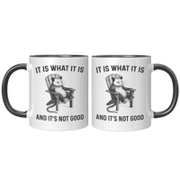 Load image into Gallery viewer, Funny_Possum_Mug_-_It_Is_What_It_Is_FrontBack_Black_Mockup.png_15011416