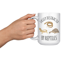 Load image into Gallery viewer, Funny_Reptile_Mug_Reptile_Coffee_Mug_R_15oz_White_LH_Model_Mockup.png
