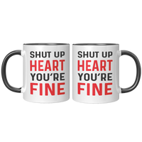 Load image into Gallery viewer, Heart_Attack_Survivor_Gift_Heart_Attack_FrontBack_Black_Mockup.png
