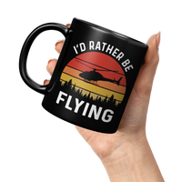 Load image into Gallery viewer, Helicopter_Mug_Helicopter_Gifts_Helico_11oz_Black_LH_Model_Mockup.png
