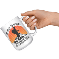 Load image into Gallery viewer, Hiking_Gifts_Funny_Hiking_Mug_Hiking_C_15oz_White_RH_Model_Mockup.png
