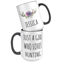 Load image into Gallery viewer, Hunting_Gifts_for_Women_Hunting_Gift_fo_15oz_Accent_FrontBack_Black_Mockup.png