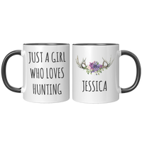 Load image into Gallery viewer, Hunting_Gifts_for_Women_Hunting_Gift_fo_FrontBack_Black_Mockup.png