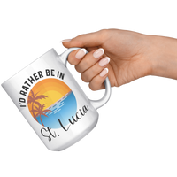 Load image into Gallery viewer, Id_Rather_Be_in_St_Lucia_Mug_15oz_White_RH_Model_Mockup.png
