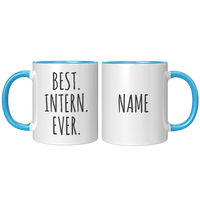 Load image into Gallery viewer, Intern_Mug_Personalized_Intern_Gift_FrontBack_Blue_Mockup.png
