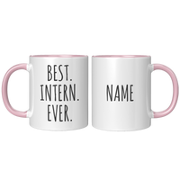 Load image into Gallery viewer, Intern_Mug_Personalized_Intern_Gift_FrontBack_Pink_Mockup.png
