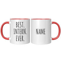 Load image into Gallery viewer, Intern_Mug_Personalized_Intern_Gift_FrontBack_Red_Mockup.png
