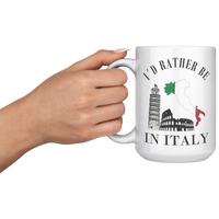 Load image into Gallery viewer, Italy_Gift_Italy_Mug_Italy_Coffee_Mug_15oz_White_LH_Model_Mockup.png

