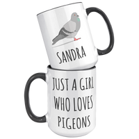 Load image into Gallery viewer, Just_a_Girl_Who_Loves_Pigeons_Mug_15oz_Accent_FrontBack_Black_Mockup.png
