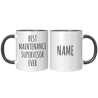 Load image into Gallery viewer, Maintenance_Supervisor_Gifts_Personaliz_FrontBack_Black_Mockup.png
