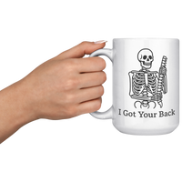 Load image into Gallery viewer, Medical_Humor_Mug_-_I_Got_Your_Back_15oz_White_LH_Model_Mockup.png_14940373